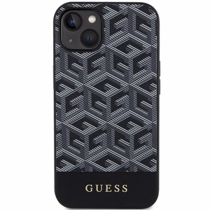 Guess GCube Juostelės Magnetinis dėklas telefonui iPhone 15 / 14 / 13 - juoda