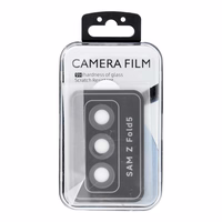 Kameros objektyvo apsauginis stiklas 9H skirtas SAMSUNG FOLD 5 juodas