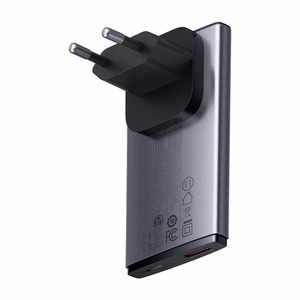 BASEUS GaN5 PRO 65W TINKLO ĮKROVIKLIS ITIN GREITAS USB C USB A QC