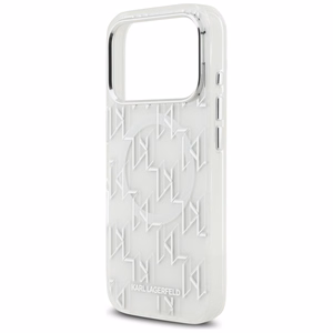 Karl Lagerfeld IML KL монограмма MagSafe чехол iPhone 17 Pro - белый