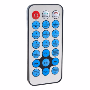 Audiocore AC9100 radijo imtuvas Automobilis Skaitmeninis Juoda, Raudona