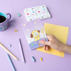 BT21 CHIMMY A6 užrašų knygelių rinkinys, 3 vnt.
