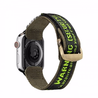 Apyrankė Dux Ducis "Outdoor" skirta Apple Watch 42mm/44mm/45mm juoda / žalia