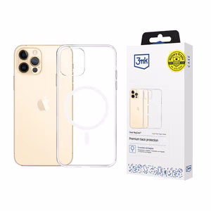 Чехол 3mk Clear MagCase для Apple iPhone 12 Pro Max - прозрачный