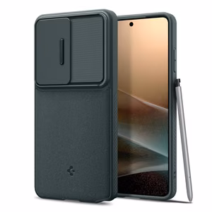 Spigen Optik Armor case for Samsung Galaxy S26 Ultra - green