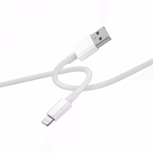 WiWU - Classic serijos duomenų kabelis Wi-C006 USB A į Lightning 2,4A - baltas