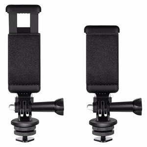 Telefono/sporto kameros laikiklis su adapteriu - juodas