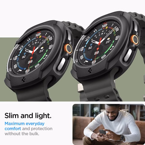 Spigen Liquid Air Case for Samsung Galaxy Watch 8 Classic 46mm - Black