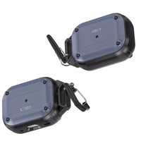 Tech-Protect Rough Hook dėklas su karabinu Apple AirPods Pro 1 / 2 - mėlynas