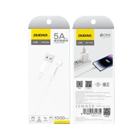 Dudao L4SL USB-A / Lightning kabelis 2A 1m - baltas