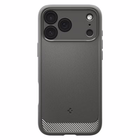 Spigen Rugged Armor Mag Magnetinis dėklas telefonui iPhone 17 Pro - Pilkas