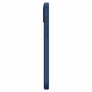 "Spigen Silicone Fit Mag" dėklas su "MagSafe", skirtas "iPhone 14 Plus" - mėlynas
