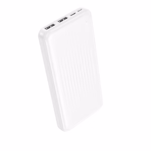 Borofone BJ78 Clever Power Bank 10000mAh 2xUSB white