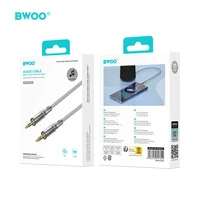 BWOO AUX Cable Support 3.5mm to 3.5mm audio AUX075