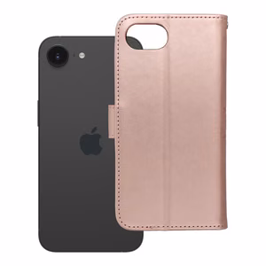 MEZZO Book чехол для iPhone 16e (SE 4 2025) мандала розовое золото