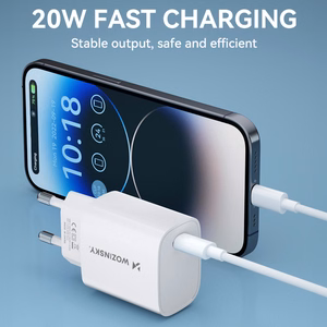 Wozinsky WGWCCW 20W USB-C sieninis įkroviklis - baltas