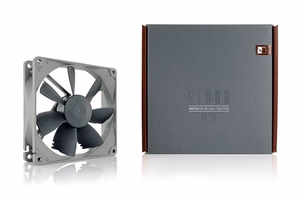 Noctua NF-B9 redux-1600 PWM kompiuterio korpuso ventiliatorius 9,2 cm juodas, pilkas