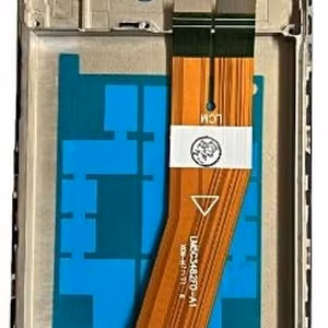 LCD ekranas Samsung A037G A03s 2021 (didelio formato Europos versija) su jutikliniu ekranu ir rėmeliu juodas originalus