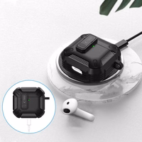 Tech-Protect Carbonox dėklas AirPods 4 - juodas