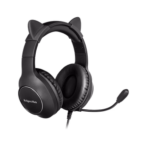 Kruger&Matz Gamer Kids žaidimų ausinės vaikams, juodos