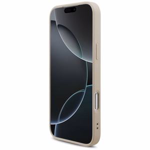 Guess 4G Didelio Logotipo Dėklas telefonui iPhone 17 Pro Max - rožinė