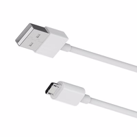 Borofone Kabelis BX22 Bloom - USB į Micro USB - 2,4A, 1 metras, baltas