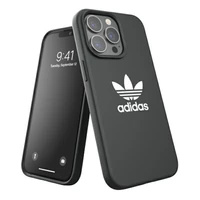 Adidas OR silikoninis dėklas iPhone 13 Pro / iPhone 13 - juodas