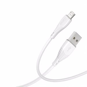 Laidas T-PHOX Nature Micro USB, baltas, 1.2M 3A