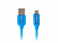 LANBERG KABELIS USB 2.0 MICRO-B (M) - A (M) 1.8M QC