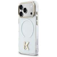 Karl Lagerfeld IML K Head Logo MagSafe Case for iPhone 17 Pro Max - Clear