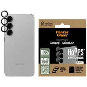 PanzerGlass Hoops objektyvo apsauga Samsung Galaxy S25+ juodas