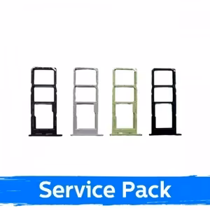 Лоток SIM-карты Samsung A146 A14 чёрный (Service Pack)