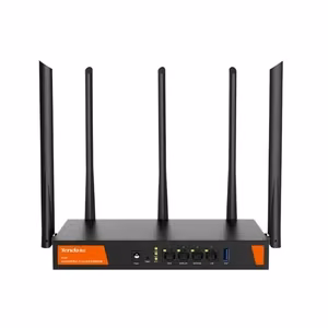 Tenda W30E AX3000 – dviejų dažnių Wi-Fi 6 Gigabit belaidis maršrutizatorius, juodas