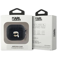 Karl Lagerfeld Monogram Karl Head dėklas AirPods 3 - juodas