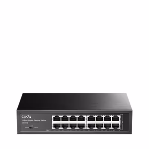 Cudy GS1016 tinklo komutatorius Gigabit Ethernet (10/100/1000) Juoda