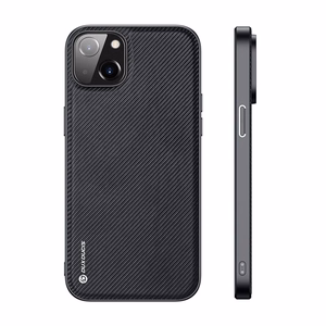 Dux Ducis Fino dėklas telefonui iPhone 14 Plus mėlynas nailoninis