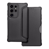 RAZOR knygos tipo dėklas telefonui SAMSUNG S24 Ultra juodas