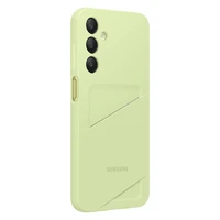 Samsung dėklas telefonui EF-OA156TMEGWW su kortelių skyriumi, skirtas Samsung Galaxy A15 / A15 5G – žalias