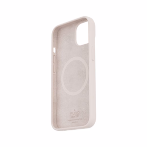 Puro ICON MAG dėklas, skirtas iPhone 14 Plus, suderinamas su MagSafe, „Dusty Pink“ spalvos