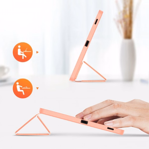 Dėklas Dux Ducis "Domo" skirtas Samsung X730 / X736 Tab S11 rožinis