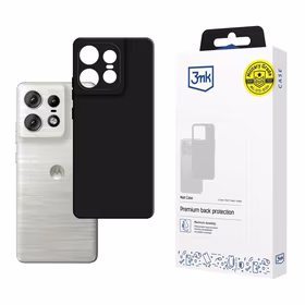 3mk matinis dėklas telefonui Motorola Edge 50 Pro - juodas