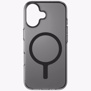 Uniq Clario Magclick įkrovimo dėklas telefonui iPhone 17 – juodas