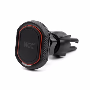 Universal car phone holder NCC (CH11) for using on ventilation grille, magnetic fixing, black