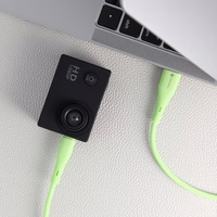 Kabelis FORCELL F-ENERGY C351 USB A į Micro USB QC3.0 2,4A 18W Silikoninis 1 m žalias (m)