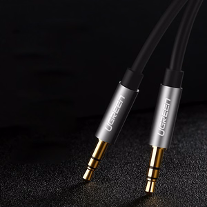 Ugreen AV119 10733 audio laidas mini jack 3.5mm / mini jack 3.5mm 1m juodas