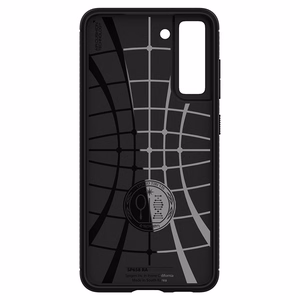 Spigen Rugged Armor dėklas telefonui Samsung Galaxy S21 FE - matinė juoda