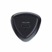 FORCELL F-ENERGY Carbon CC50-1C automobilinis įkroviklis Type C + kabelis Type C į Type C PD 3A 20W juodas