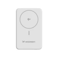 Wozinsky WLWP-10KA0Y3WS 22.5W PD Qi2 10000mAh su stovu Išorinė baterija (f) - balta