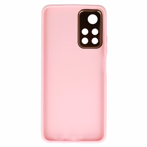 TEL PROTECT Luxury dėklas telefonui Xiaomi Redmi Note 11 5G/Note 11S 5G/Poco M4 Pro 5G šviesiai rožinis