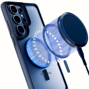 3mk Satin Armor MagCase for Samsung Galaxy S26 Ultra - skaidrus juodas